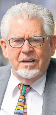  ?? Dominic Lipinski ?? > Rolf Harris denies the charges