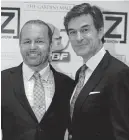  ??  ?? Dr. Al Sears with fellow physician Dr. Oz at the WPBF 25 Health & Wellness Festival held in Palm Beach Gardens, Florida.