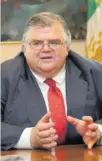  ?? P. MORENO ?? Agustín Carstens, director gerente del BIS.