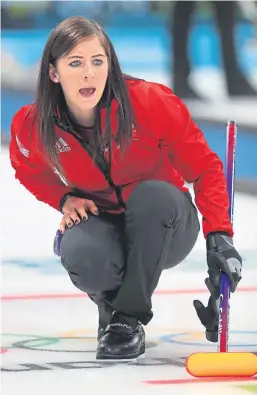  ?? Picture: PA. ?? Eve Muirhead is ready to return to action.