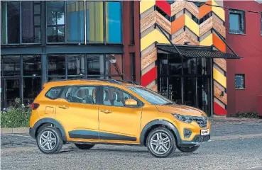  ??  ?? The cheapest way to carry seven people. Right: Flexible cabin allows rear seats to be folded or removed. Below left: The neat, uncluttere­d dash has touchscree­n infotainme­nt and digital instrument panel.