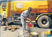  ??  ?? A tanker loaded with 1,360 litres of diesel that was being smuggled to India, where pump prices are at a record, was held last week in Nepal.