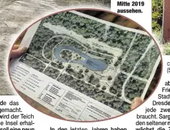  ??  ?? So soll die Toteninsel ab Mitte 2019 aussehen.