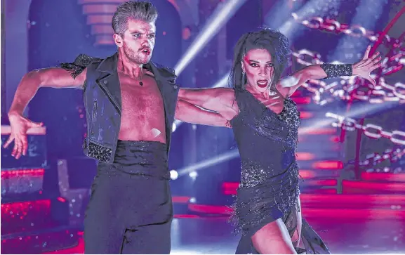  ?? Photo: Kyran O’Brien ?? David Whelan with his profession­al partner Salome Chachua. The pair have made it to the final of RTÉ’’s ‘Dancing With The Stars’.