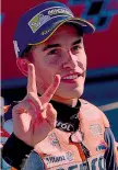 ??  ?? Marc Marquez, 25 anni, 6 volte iridato: in Honda dal 2013