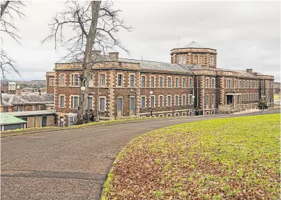  ?? Picture: Steve MacDougall. ?? Developers want to convert the old hospital into 58 flats and build 70 new houses in the grounds.