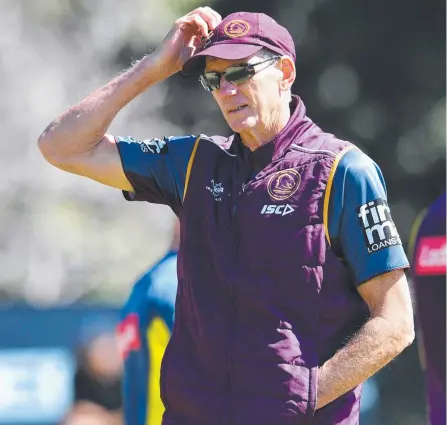  ?? Picture: AAP IMAGE ?? You won’t be seeing Wayne Bennett in Titans colours, says Gold Coast executive chairman Dennis Watt.