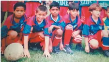  ?? ?? Fue campeón binacional infantil frente a Venezuela.