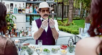  ?? Peacock ?? Tony Shalhoub reprises his role 14 years later as obsessive-compulsive private detective Adrian Monk in “Mr. Monk’s Last Case: A Monk Movie.”