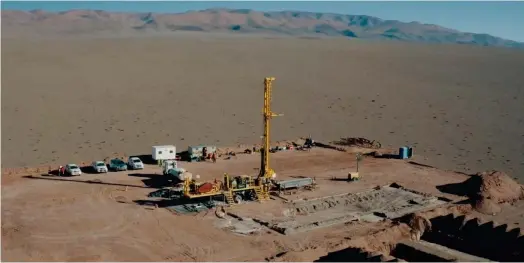  ?? ?? Le français Eramet va construire en Argentine une gigantesqu­e usine de lithium. (Crédits : LT)