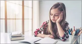  ?? BRANDPOINT ?? A new survey from the American Academy of Sleep Medicine (AASM) shows that many students are not getting enough sleep, according to more than half of American parents surveyed.