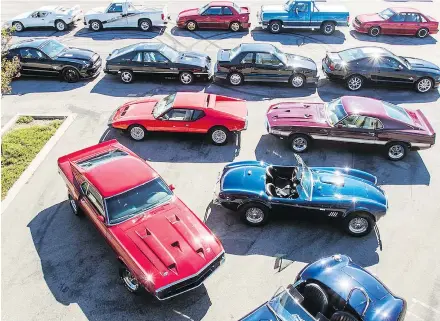  ?? — BONHAMS ?? The personal collection of the late Carroll Shelby to be auctioned off.