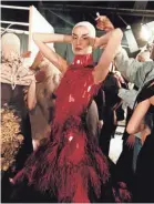  ??  ?? McQueen’s 2001 “Voss” runway show was held in a mental institutio­n.