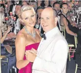  ??  ?? Marriage made in heaven: Prince Albert of Monaco, who was 53 at the time, married South African Charlene Wittstock when she was 35 in 2011