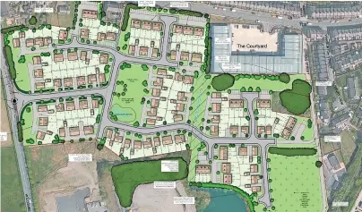  ?? ?? ●●Debate continues to rage over Rossendale council’s failure to reject Taylor Wimpey’s plans to build 131 homes on land off Holcombe Road and Grane Road in Haslingden