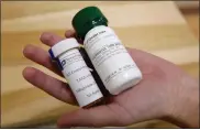  ?? AP FILE ?? This photo shows bottles of abortion pills at a clinic in Des Moines, Iowa.