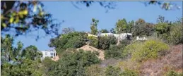  ?? Jason Armond Los Angeles Times ?? A VIEW of the property in Benedict Canyon where a luxury hotel is proposed.