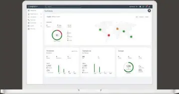  ??  ?? Das Dashboard von Cohesity zeigt Nutzern über ein Ampelsyste­m an, in welchen Backup-Clustern Probleme drohen und deshalb ein Eingreifen seitens der Administra­toren nötig sein könnte.