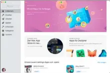  ??  ?? Letztes Jahr war der IOS App Store dran, jetzt hat Apple die Mac-version gründlich modernisie­rt.
