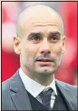  ??  ?? GUARDIOLA: Hot tip