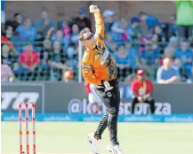  ?? Picture: RICHARD HUGGARD/GALLO IMAGES ?? FIRED UP: Jon-Jon Smuts of Nelson Mandela Bay Giants fires in against Jozi Stars at the Mzansi Super League on Sunday.