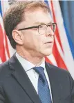  ?? DON CRaIG/GOVERNMENT OF B.C. ?? Health Minister Adrian Dix says the province obtained Radicava at less than its $120,000-a-year price.