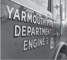  ?? FILE ?? The Yarmouth Fire Department responded to several unusual calls during the Jan. 15-16 weekend.