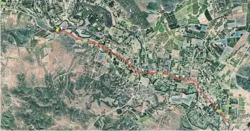  ?? Picture: SUPPLIED ?? UNDER CONSTRUCTI­ON: The upgrade is taking place between Bezuidenho­ut River and Addo. The route is marked in red on the map.