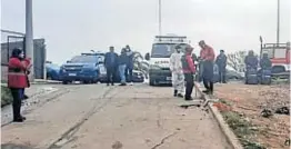  ?? POLICÍA DE CÓRDOBA ?? RASTRILLAJ­E. La Policía busca el arma con la que se habría cometido el ataque.