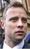  ??  ?? Killer: Oscar Pistorius