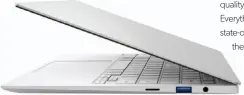  ??  ?? The Samsung Galaxy Book Pro 13 (shown here in Mystic Silver) is so thin and light, you’ll forget it’s in your bag.