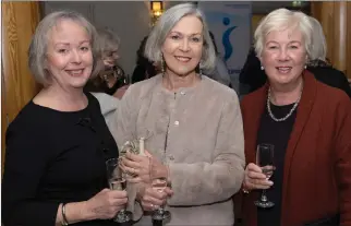  ?? ?? Mary Davidson, Maeve Ferguson and Philomena Cleary.