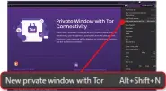  ?? ?? Browse privately through Tor to hide your IP address from sites