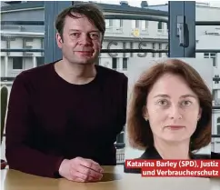  ??  ?? Katarina Barley (SPD), Justiz und Verbrauche­rschutz