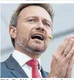  ??  ?? FDP-Chef Lindner könnte eine Dreierkoal­ition ermögliche­n