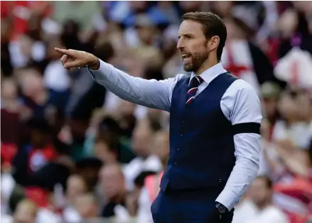  ?? FOTO: AP PHOTO/MATT DUNHAM ?? Blir Gareth Southgate tränaren som för England till en första medalj på över 50 år?