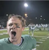  ?? Steph Chambers/Post-Gazette ?? South Fayette’s Jamie Diven threw for 331 yards in the Lions’ playoff win against Belle Vernon.