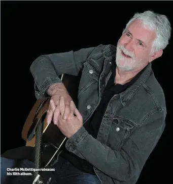  ??  ?? Charlie McGettigan releases his 10th album.