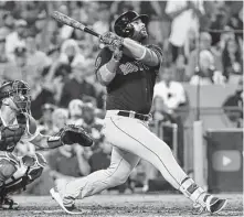  ?? Sean M. Haffey / Getty Images ?? Mitch Moreland primed the Red Sox offense with a three-run homer in the seventh inning off the Dodgers’ Ryan Madson.