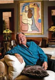  ?? Houston Chronicle file ?? Former New Orleans Saints owner John Mecom Jr., made significan­t changes to his John Staub-designed River Oaks home to accommodat­e his family.