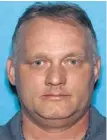  ?? AFP ?? SUSPECT: Robert Bowers was taken into custody with multiple gunshot wounds.