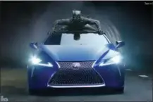  ?? COURTESY OF LEXUS VIA AP ?? The Lexus “Black Panther” Super Bowl spot. For the 2018 Super Bowl, marketers are paying more than $5 million per 30-second spot to capture the attention of more than 110 million viewers.