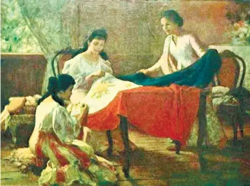  ??  ?? THE MAKING OF THE FIRST PHILIPPINE FLAG