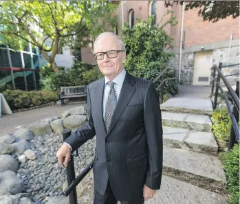  ?? DARREN STONE/TIMES COLONIST ?? Neil Manning has pledged $2.5 million as part of the Neil and Susan Manning Cognitive Health Initiative. The project will track Vancouver Island dementia patients.