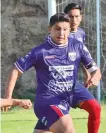  ?? HERNÁN ANDIA ?? Jugador de Cochabamba FC.