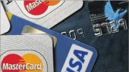  ?? PHOTO: SUPPLIED ?? CIn order to save, avoid credit card debt or pay more than the monthly payment required.