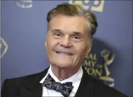  ?? PHOTO BY RICHARD SHOTWELL/INVISION/AP ?? Fred Willard at the 42nd annual Daytime Emmy Awards at Warner Bros. Studios in Burbank in 2015. Willard, 86, died Saturday.