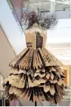  ??  ?? A PAPERBAG dress made by Franz Grabe.