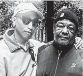  ?? KELLI KENNEDY/AP ?? Grammy winner Pharrell, left, and his father, Pharaoh Williams, at the South Beach Wine & Food Festival.