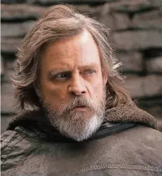  ?? .FOTO: AP ?? Mark Hamill in der aktuellen „Star Wars“-Folge . . .